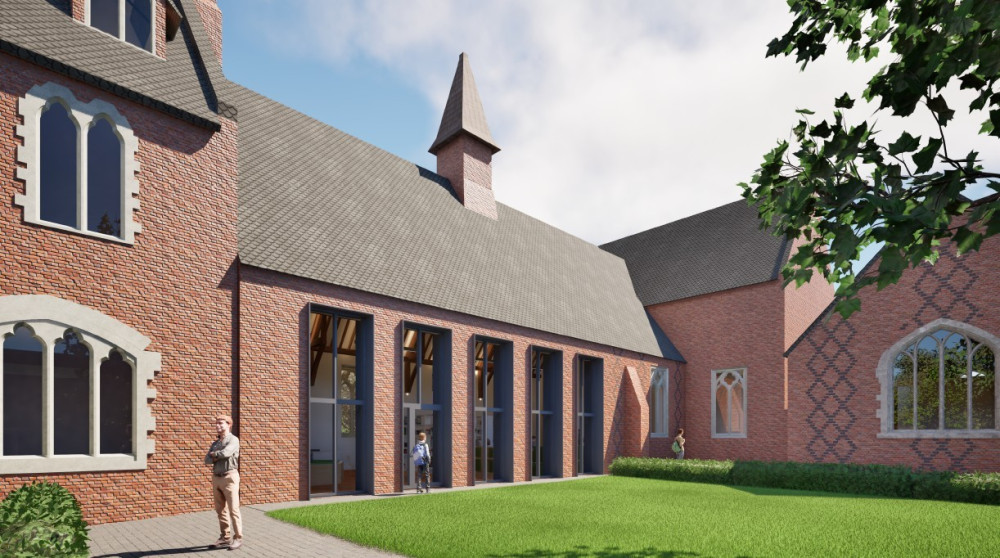 Sandbach School Proposed Library Area (Jestico And Whiles, From Planning Docs).