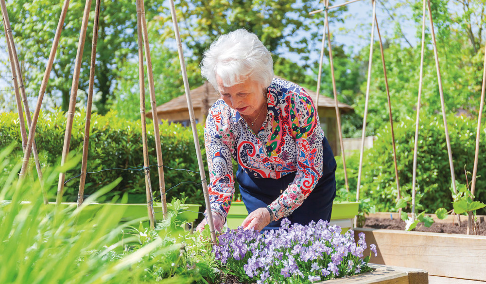 Adlington Retirement Living homeowners have shared how they can enjoy the outdoors without the responsibility of maintaining a garden (image via Adlington)