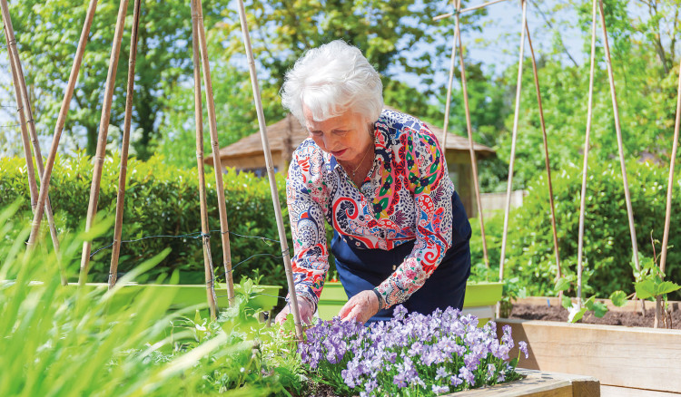Adlington Retirement Living homeowners have shared how they can enjoy the outdoors without the responsibility of maintaining a garden (image via Adlington)