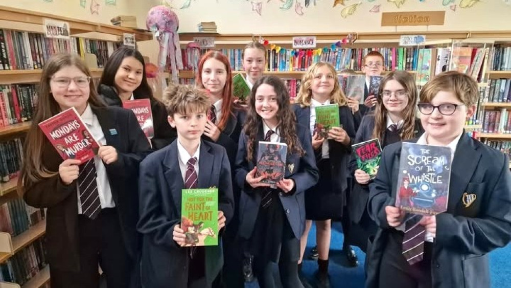 St Dunstan’s School pupils helped choose the winner at the MNSP School Book Awards in Frome