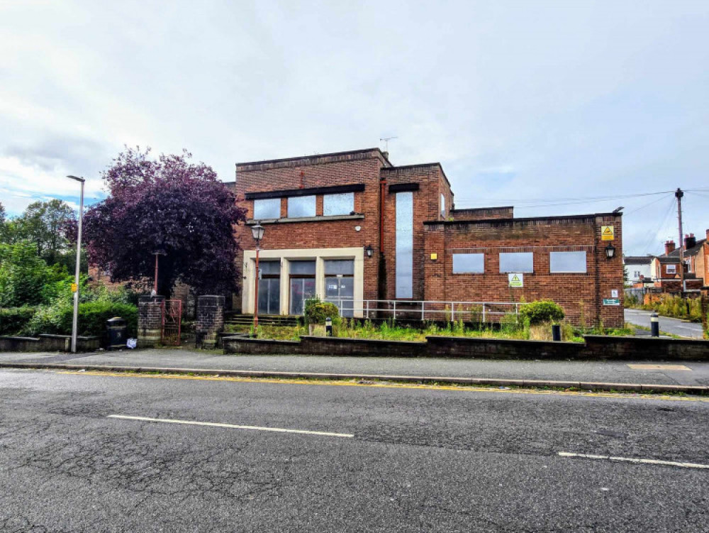 Cheshire East Council has placed the former Flag Lane Baths site in Crewe on the market (Photo: Ryan Parker).