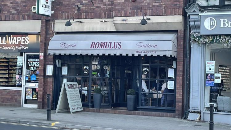 Romulus, a family-owned Italian restaurant in Bramhall, is celebrating its 30th anniversary this year (Image - Nub News)