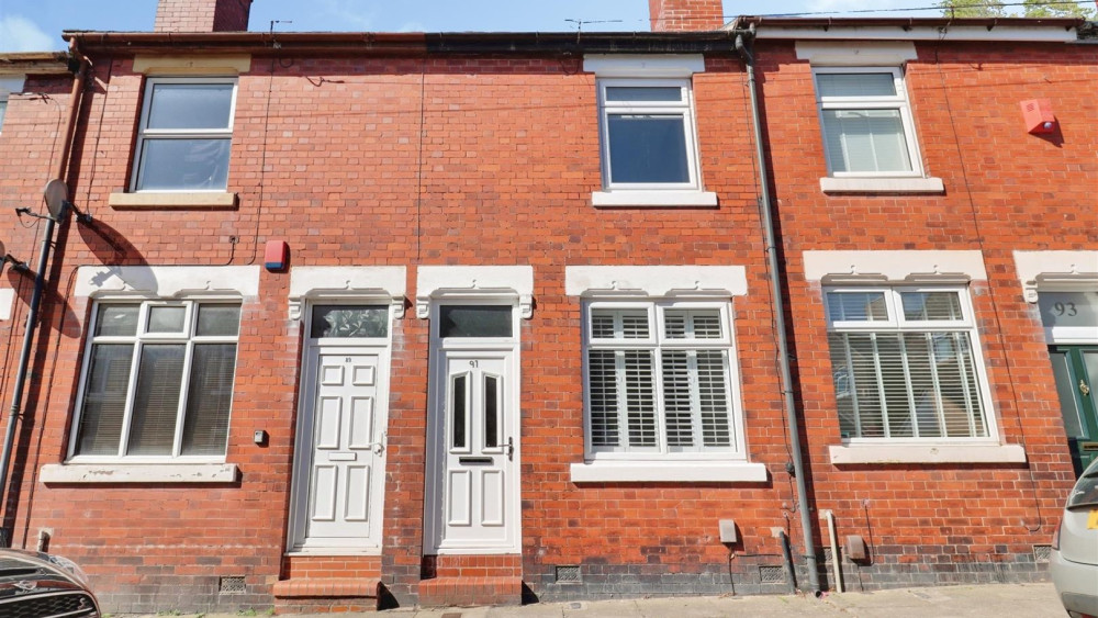 This week we are showcasing a two-bedroom house for sale in Stoke-on-Trent (images via Stephenson Browne)