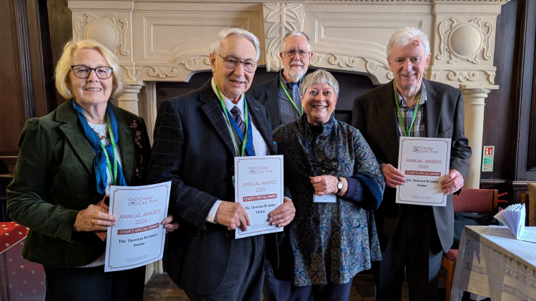 The Chair’s Special Award went to the Thomas Brassey Society (Image supplied)