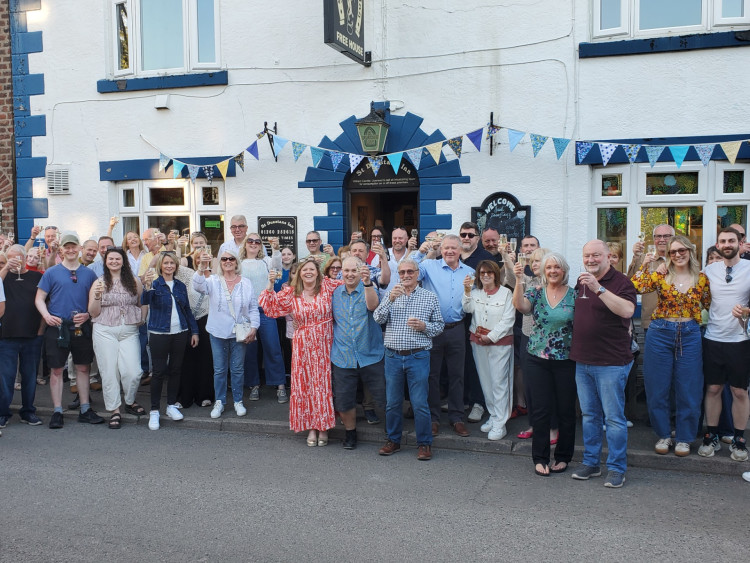 The St Dunstan's Inn in Langley was officially relaunched at the end of April (Credit: Supplied)
