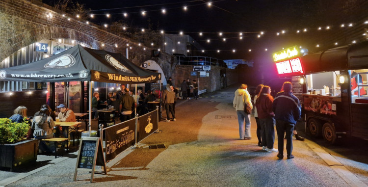 Leamington Beer Festival returned on 16 to 19April under the arches (image via Windmill Hill) 