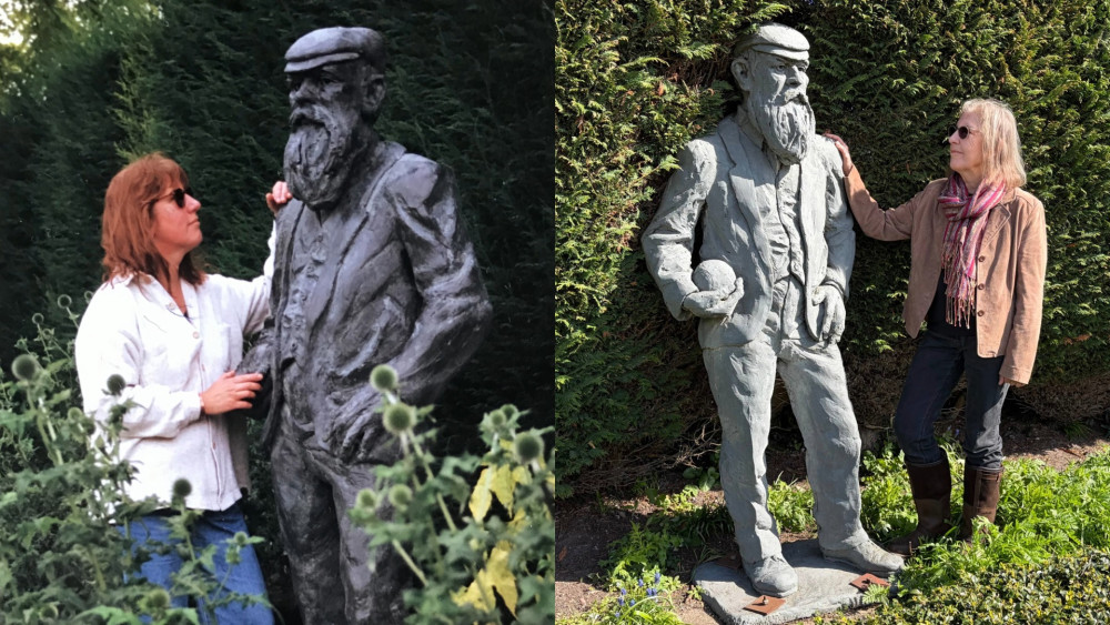 Rosemary in 1998 (left)/Rosemary in 2026 (right)- (image via Livia Gregor)