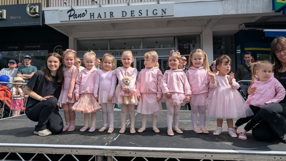 Children from Babyballet Twickenham, Richmond and Kingston performed on the community stage and joined the parade during Whitton’s St George’s Day celebrations (credit: Babyballet Twickenham, Richmond and Kingston).