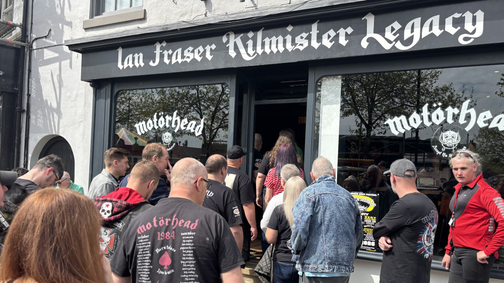 Crowds gathered for the official opening of Old No. 6 in Burslem (image via Nub News)