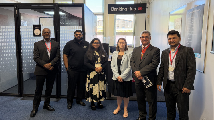 A new temporary banking hub has opened in Ashby library, which will provide banking services until a permanent location is opened elsewhere (Image supplied)