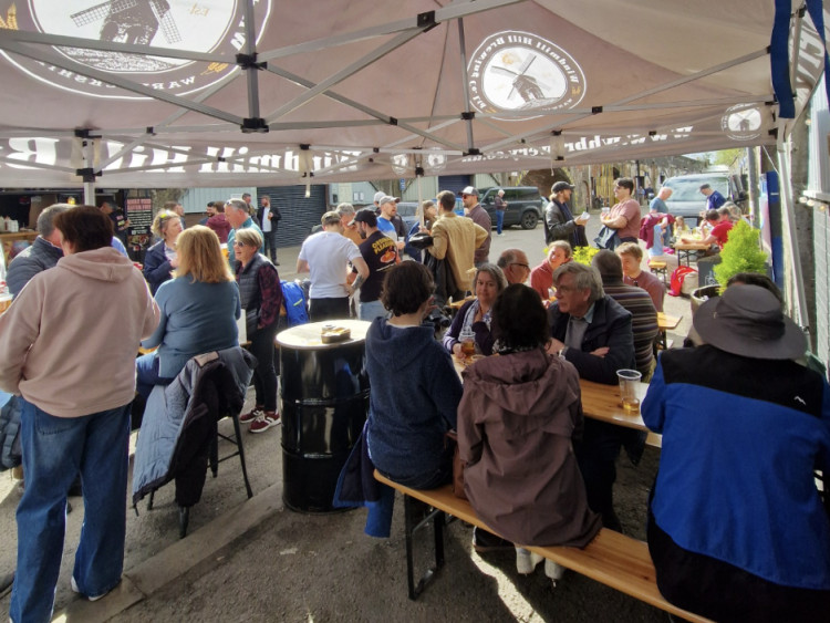  Off the Rails returns to Warwickshire on Sunday, 3 May, featuring live music, street food, and local drinks, from 1pm until late (image via Windmill Hill) 