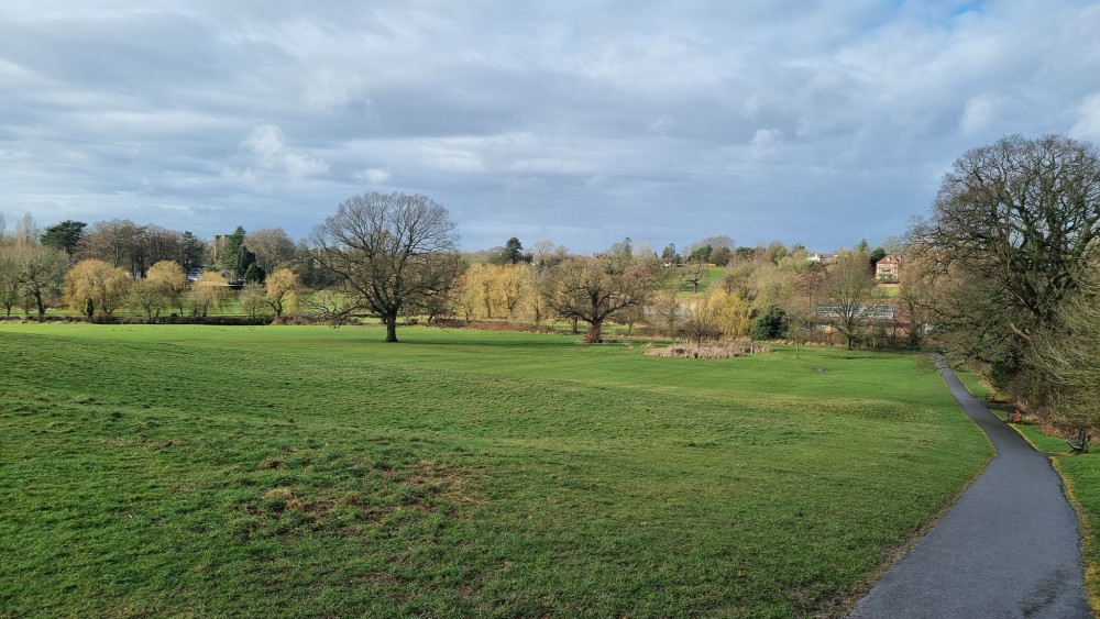 Abbey Fields Cycle Path is moving forward (image by Nub News)