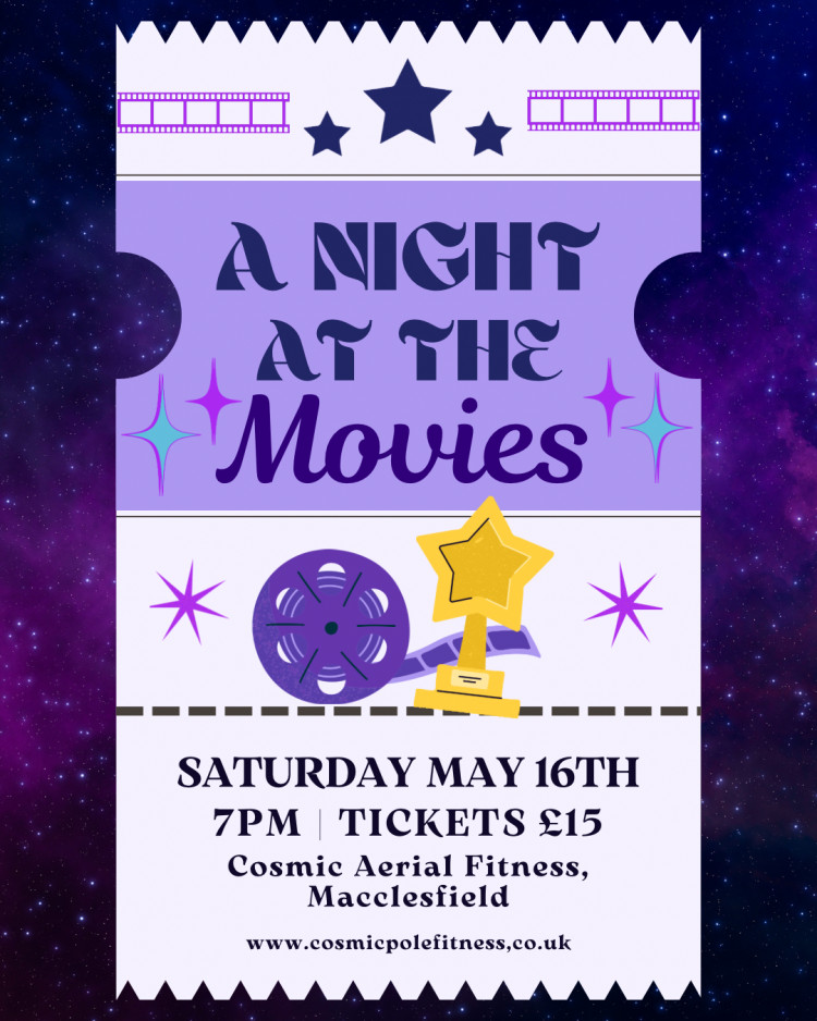 Cosmic Aerial Fitness presents: A Night At The Movies