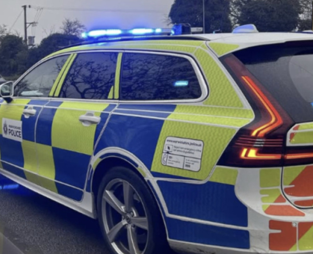 Warwick Police seek witnesses after a crash on Poolhead Lane (image via Warwickshire Police) 