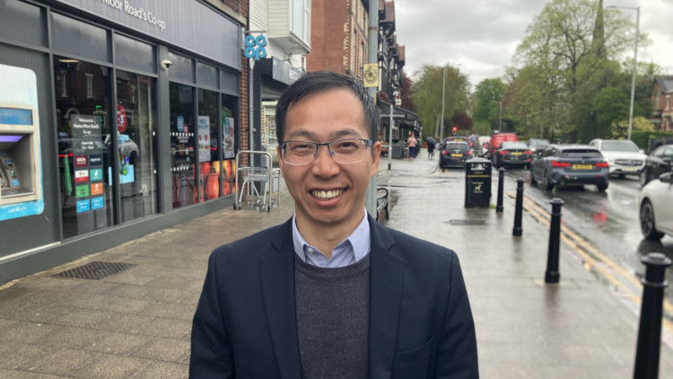 Timothy Cho - an ex-North Korea resident - is standing as a Conservative at the upcoming local council elections in Stockport (Image - LDRS)