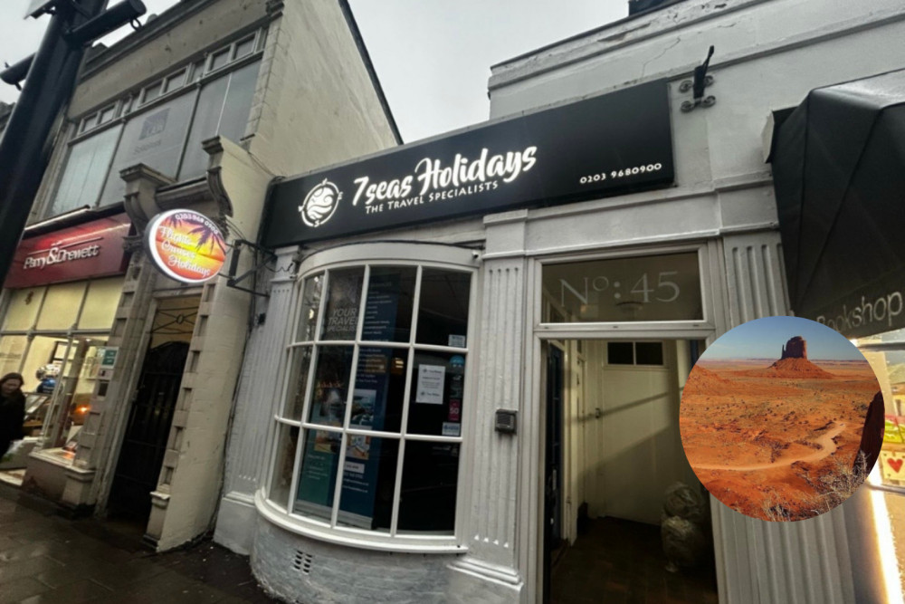 7seas Holidays is located in 45 Victoria Rd, Surbiton (Credit: Tilly O'Brien/7seas Holidays)