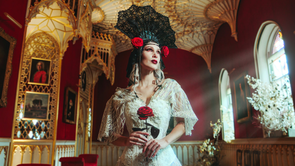 Strawberry Hill House will open its doors for a special World Goth Day celebration (credit: Richard Wakefield Gallery).