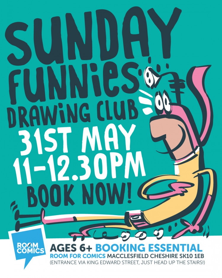 Sunday FUNNiES! Cartoon Art Club!