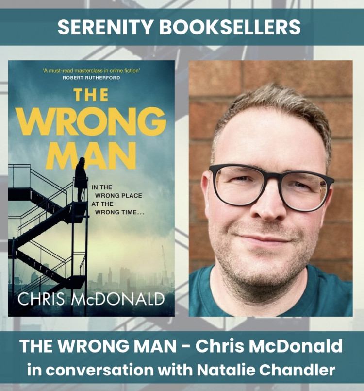The Wrong Man - Chris McDonald in conversation with Natalie Chandler