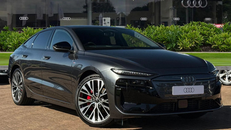 Audi A6 e-tron Sportback arrives at Swansway Audi Stafford (image via Swansway)