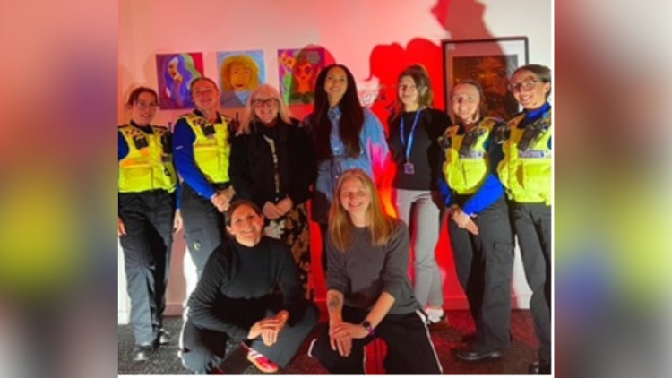 Officers from the Stoke south local policing team have been nominated for a national award (image via Staffordshire Police)
