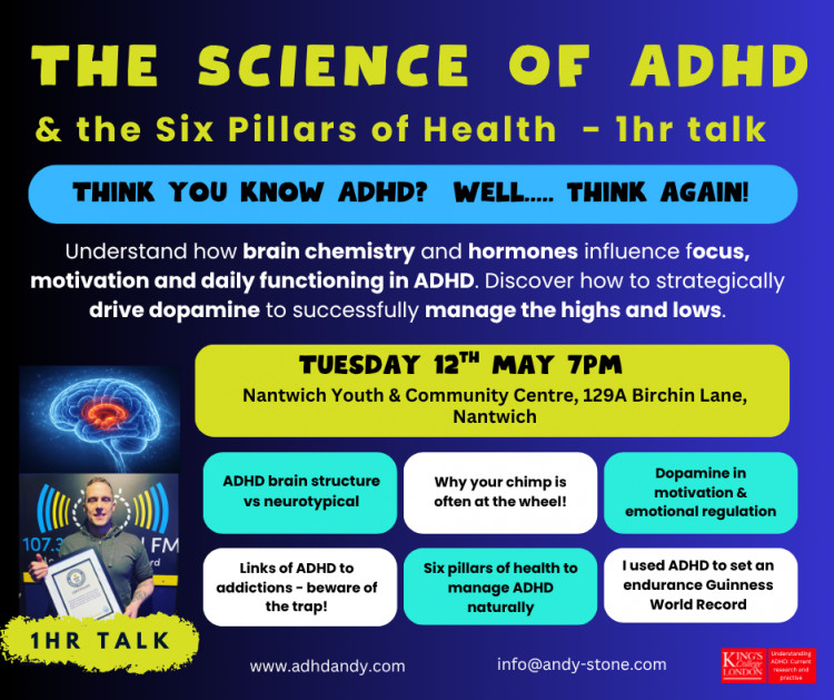 The Science of ADHD & the six pillars of health
