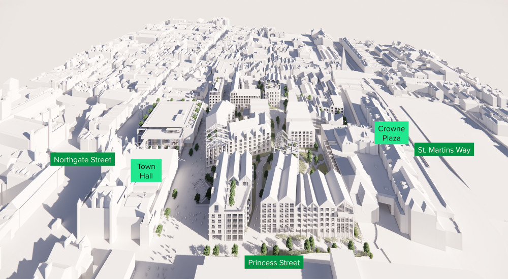 Plans to build more than 400 homes in Chester city centre are set to go out to public consultation (Image supplied)
