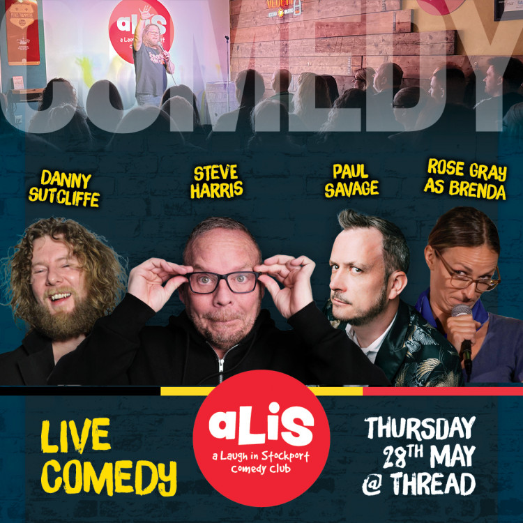 A Laugh In Stockport Comedy Club – May