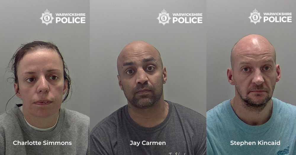 Stephen Kincaid was found guilty of being concerned in the supply of cocaine and possessing an offensive weapon in a private place (image via Warwickshire Police)