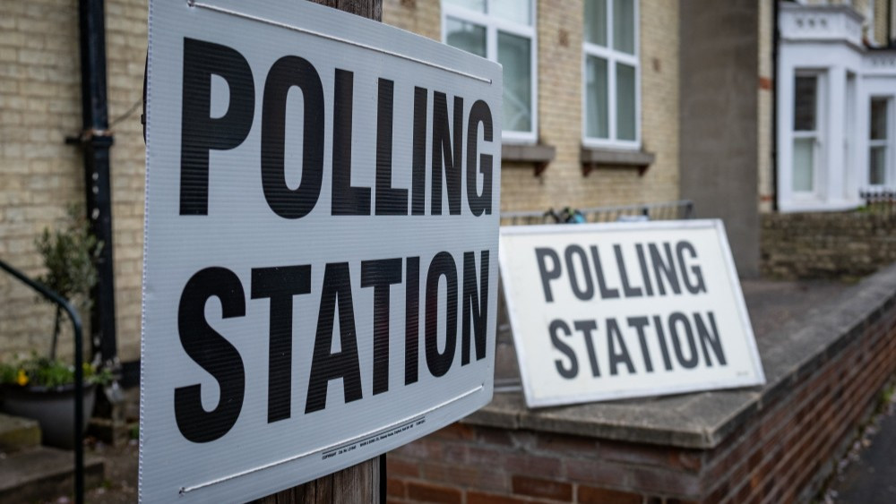 Polling stations across Stockport will be open until 10pm on Thursday 7 May for the local council elections (Image - SWNS)
