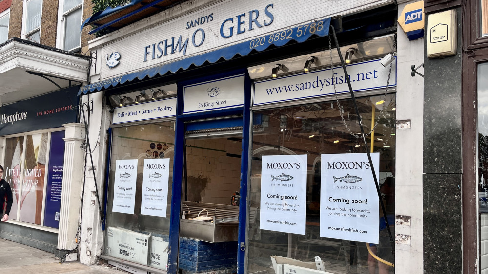 Moxon's Fishmongers is coming to Twickenham in June, filling the gap of the previous Sandy's Fishmongers (credit: Nub News). 