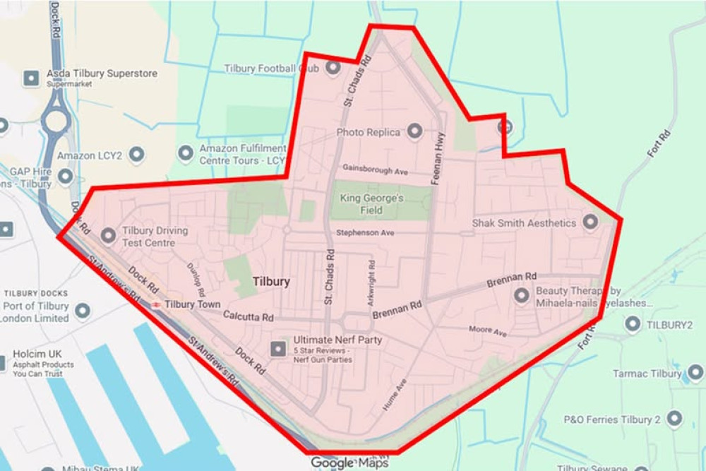 The dispersal zone.