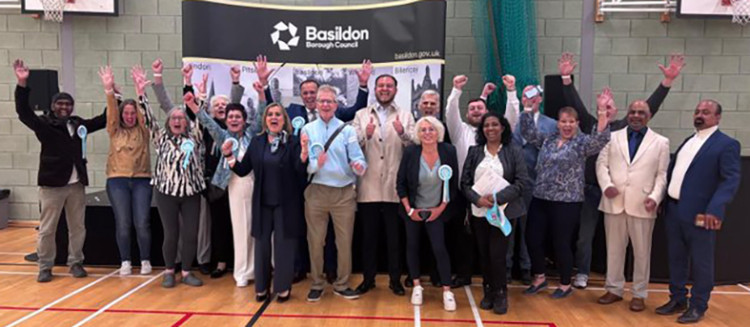 Refirm UK celebrate their night to remember in Basildon.