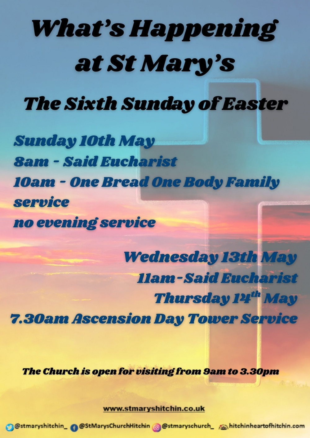 What's on at St Mary's
