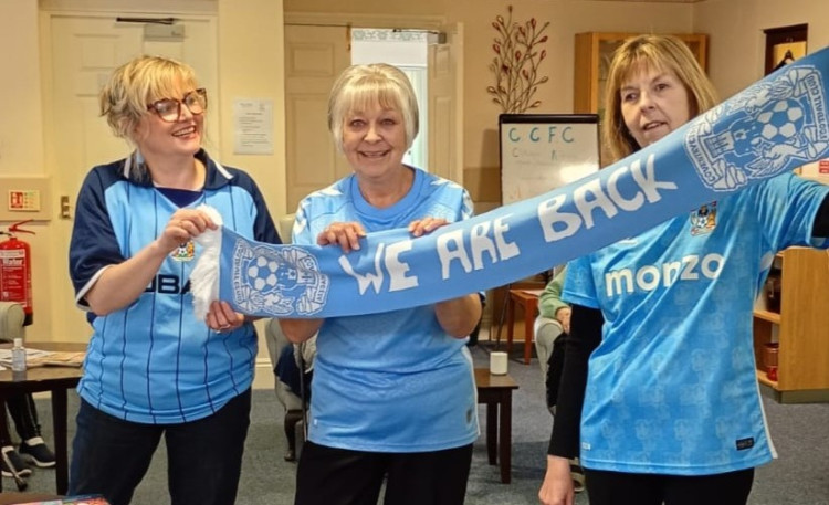 Coventry City FC title celebrations at Waverley (image supplied)