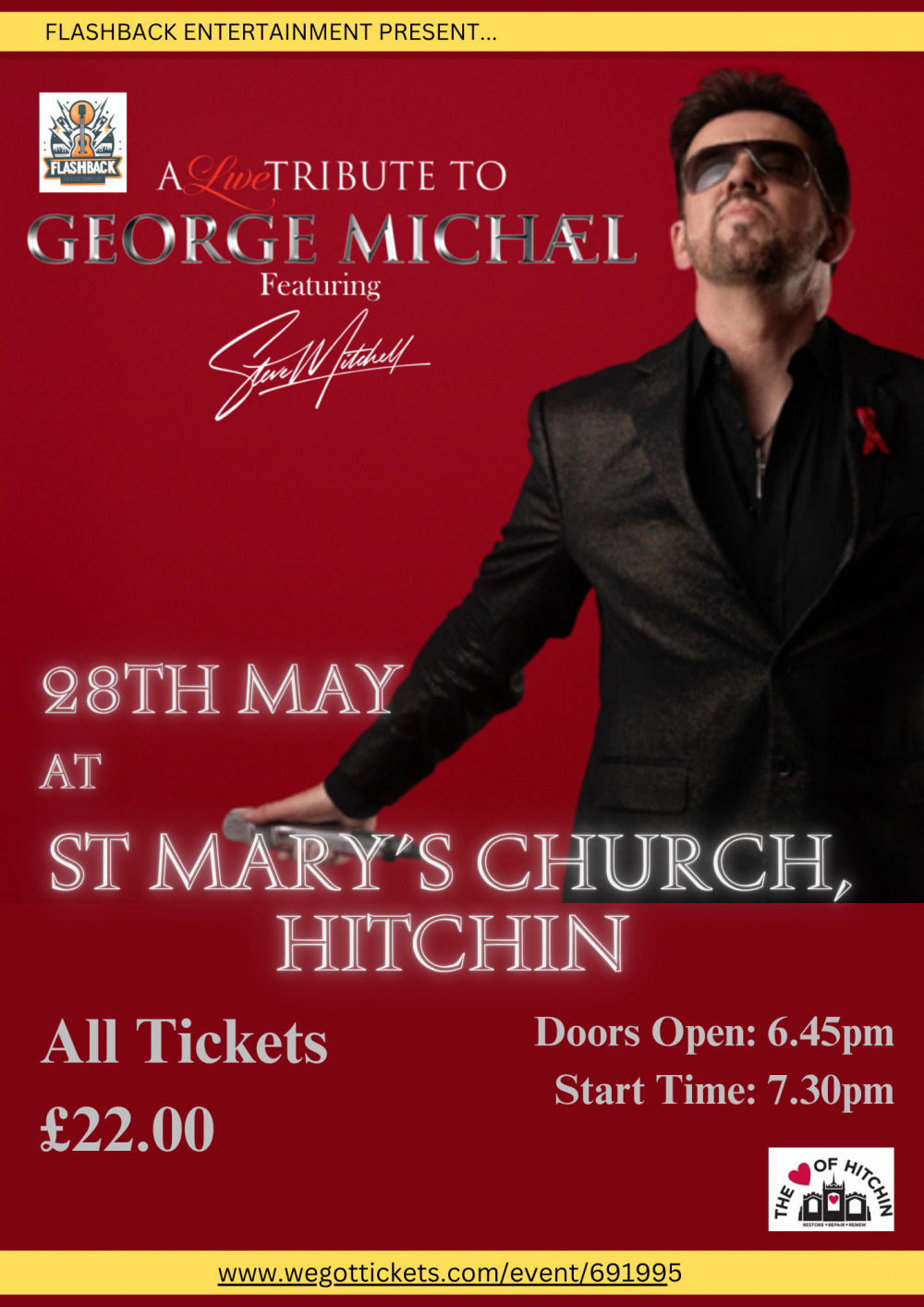 George Michael Tribute concert with Steve Mitchell