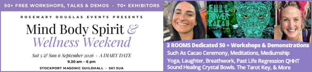 Stockport Mind body Spirit & Wellness Weekend 