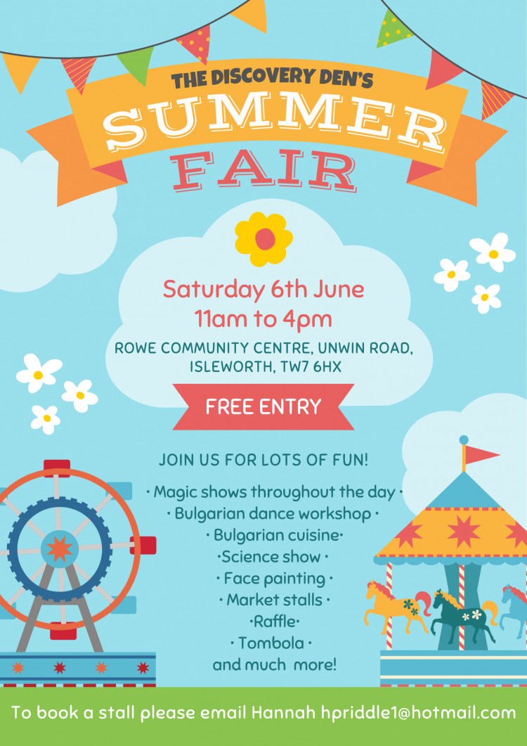 The Discovery Den's Summer Fair