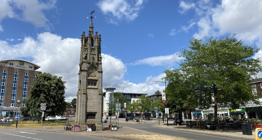 The incident happened in Kenilworth's town centre (image by Nub News)