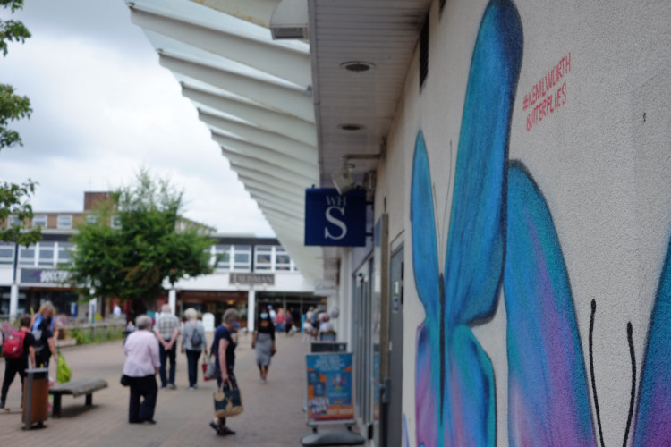 The incident happened in Kenilworth's town centre (image supplied)