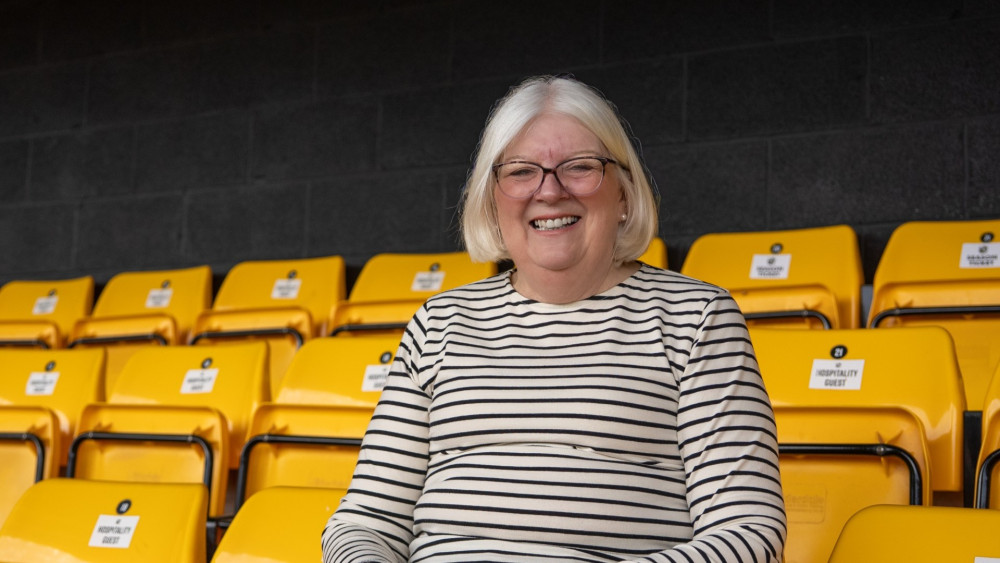 Carol Shanahan OBE was awarded an honorary degree by the university in 2022 (image via Keele)
