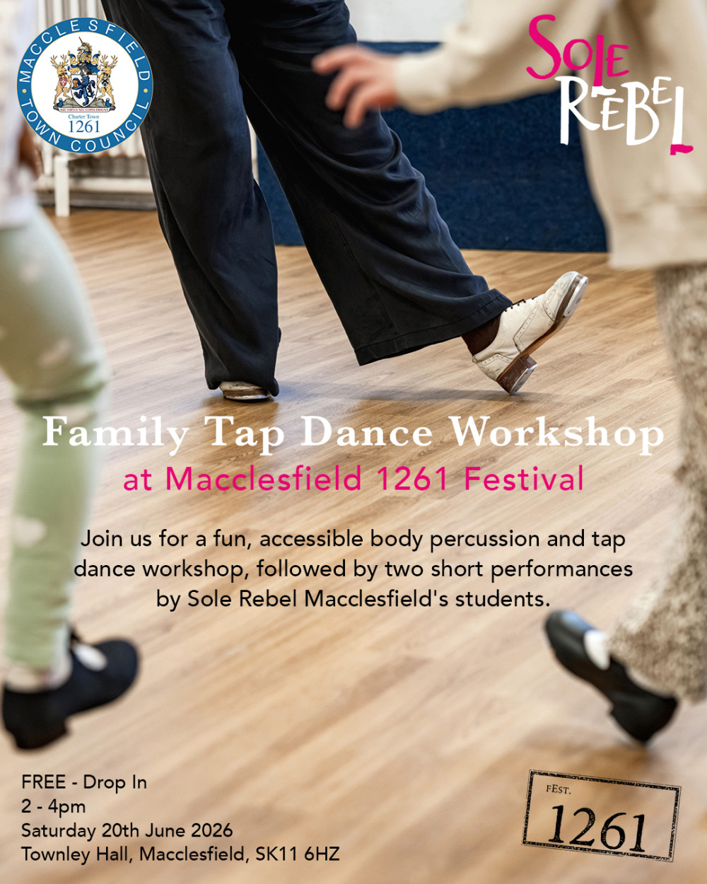 Family Tap Dance Workshop @ 1261 Festival