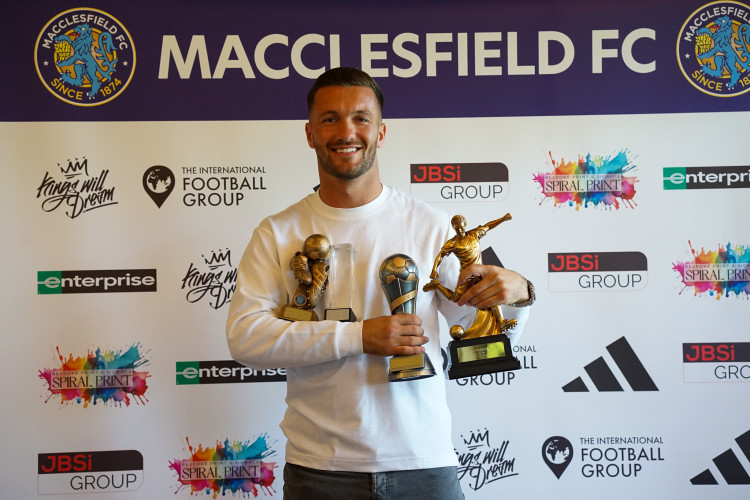 Paul Dawson has been named Macclesfield FC's player of the season (Credit: Macclesfield FC)