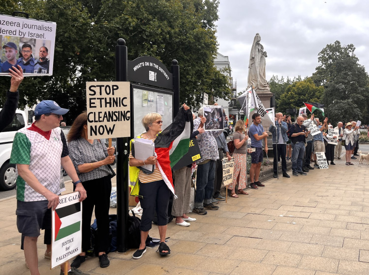 A protest against Israel's Eurovision participation amid Gaza conflict is planned for this Saturday (16 May) (image via Nub News) 