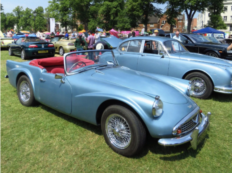 The annual Cars at the Spa vintage car show returns to the Pump Room Gardens in June (image supplied) 