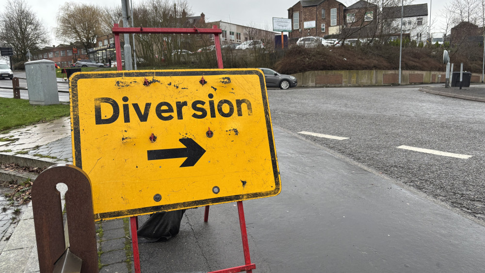 Work is set to begin to improve safety on Halls Road and Station Road in Biddulph (image via Nub News)