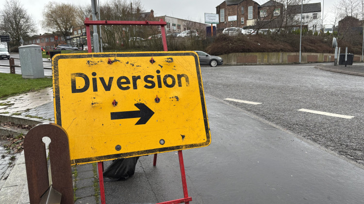 Work is set to begin to improve safety on Halls Road and Station Road in Biddulph (image via Nub News)