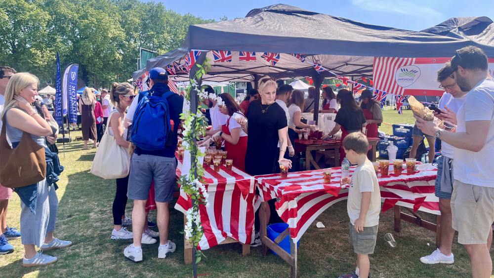 Pimms and refreshments were flowing throughout the day, as temperatures reached a high of 21 degrees Celsius (credit: Nub News).
