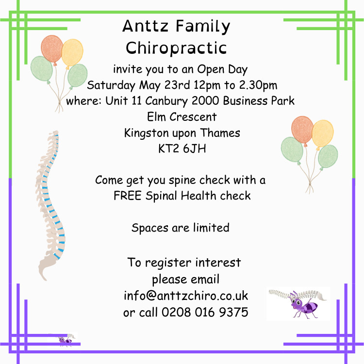 Open House, Free Spinal Health check