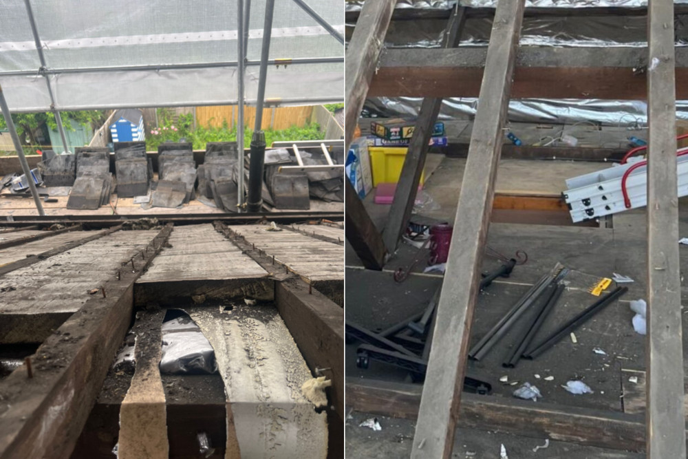 A roofer has suffered life‑changing injuries when he fell through an unprotected loft hatch while carrying out work on a domestic property in Wimbledon (Credit: HSE)